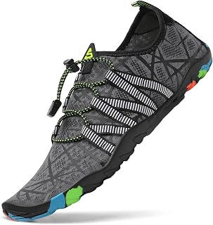 SAGUARO Men's Water Shoes for Women Beach Shoes Yoga Shoes Non-Slip Quick-Drying Water Shoes for Lightweight Fitness
