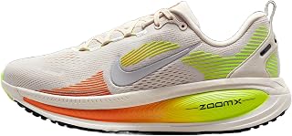 Nike Vomero 18 Women's Road Running Shoes (HM6804-002, Phantom/Light Wild Mango/Volt/Metallic Silver)