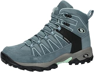 Brütting Mount Pinos High, Unisex-Adult Hiking Boots, Turquoise/Black, 44 EU/UK 10