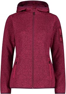 CMP Women's Knitted Tech Jacket with Fixed Hood