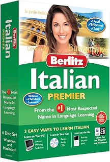Berlitz Learn Italian Premier (PC/Mac) (6 CD Set - Windows & Macintosh)