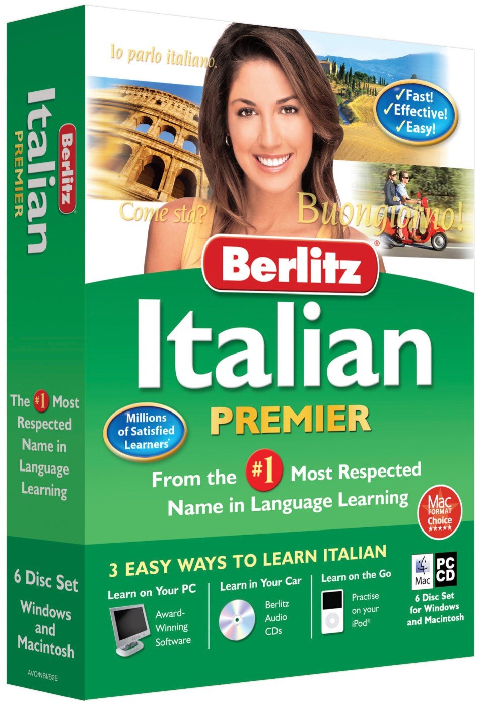 Berlitz Learn Italian Premier (PC/Mac) (6 CD Set - Windows & Macintosh)