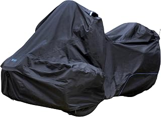 Fenrir Three Wheel Motorcycle Cover All Season Protection Waterproof Outdoor Storage Antenna Hole Design Quick Release Luggage Design for Can AM Spyder RT Limited/Sea-to-Sky Spyder F3 Limited