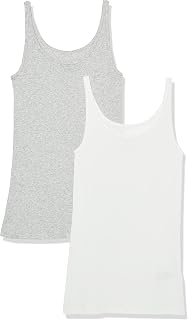 Amazon Essentials Women's Slim Fit Spaghetti Strap Tank Top 2 Pack