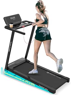 Mobvoi Ultra 3 in 1 Treadmill with 6% Incline for Home, Office, 2.5HP Cup Holder, Phone, Laptop, Large Running Area, km/h, 120kg