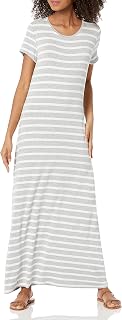 Amazon Essentials Women's Short-Sleeve Maxi Dress