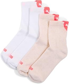 PUMA Recycled Cotton Heart Logo Women's Socks (Pack of 2)