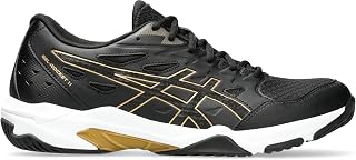 ASICS Gel Rocket 11 Men's Volleyball Shoes, 8.5, White/Pure Silver