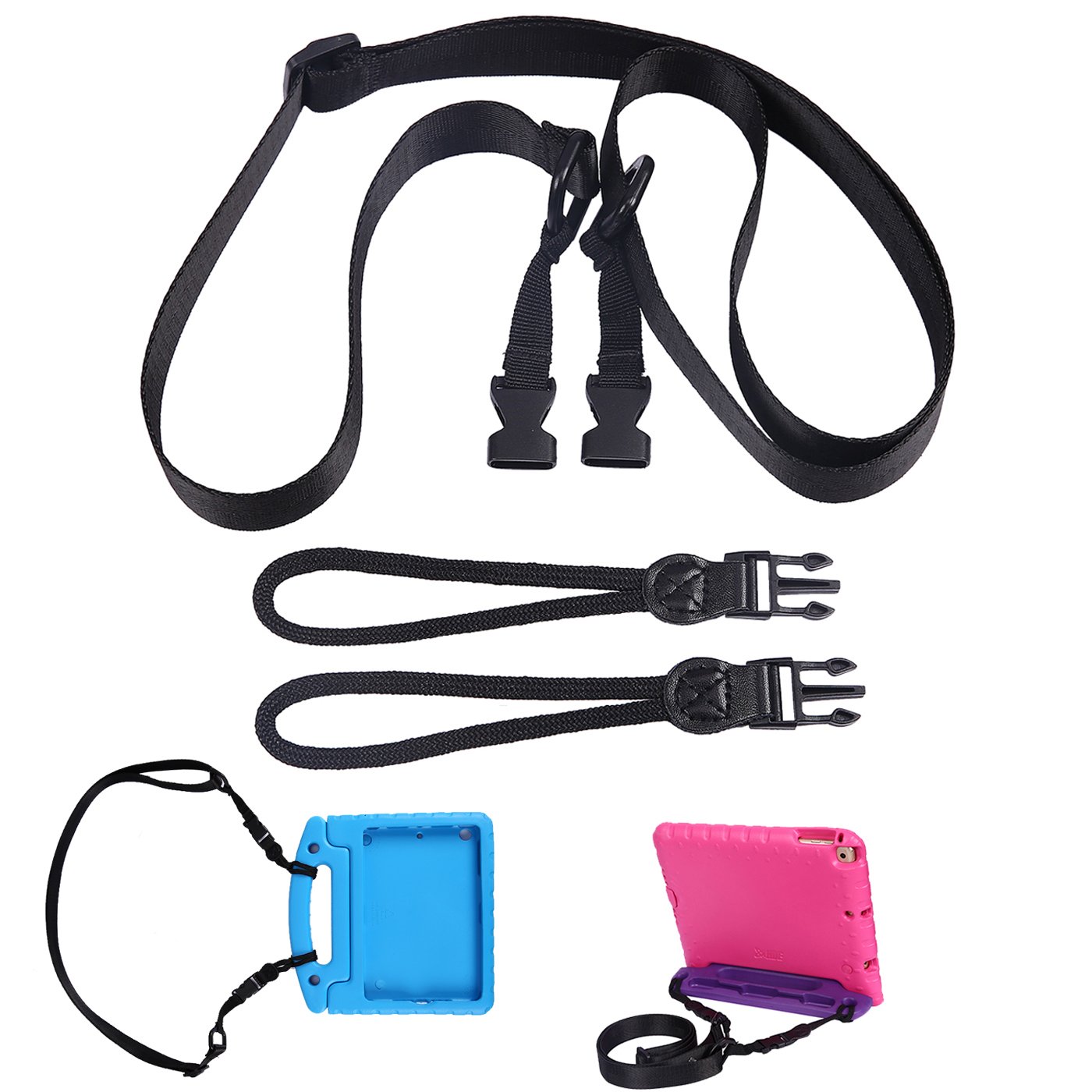 HDE Shoulder Strap for Shockproof iPad Cases Adjustable Car Headrest Mount | Car