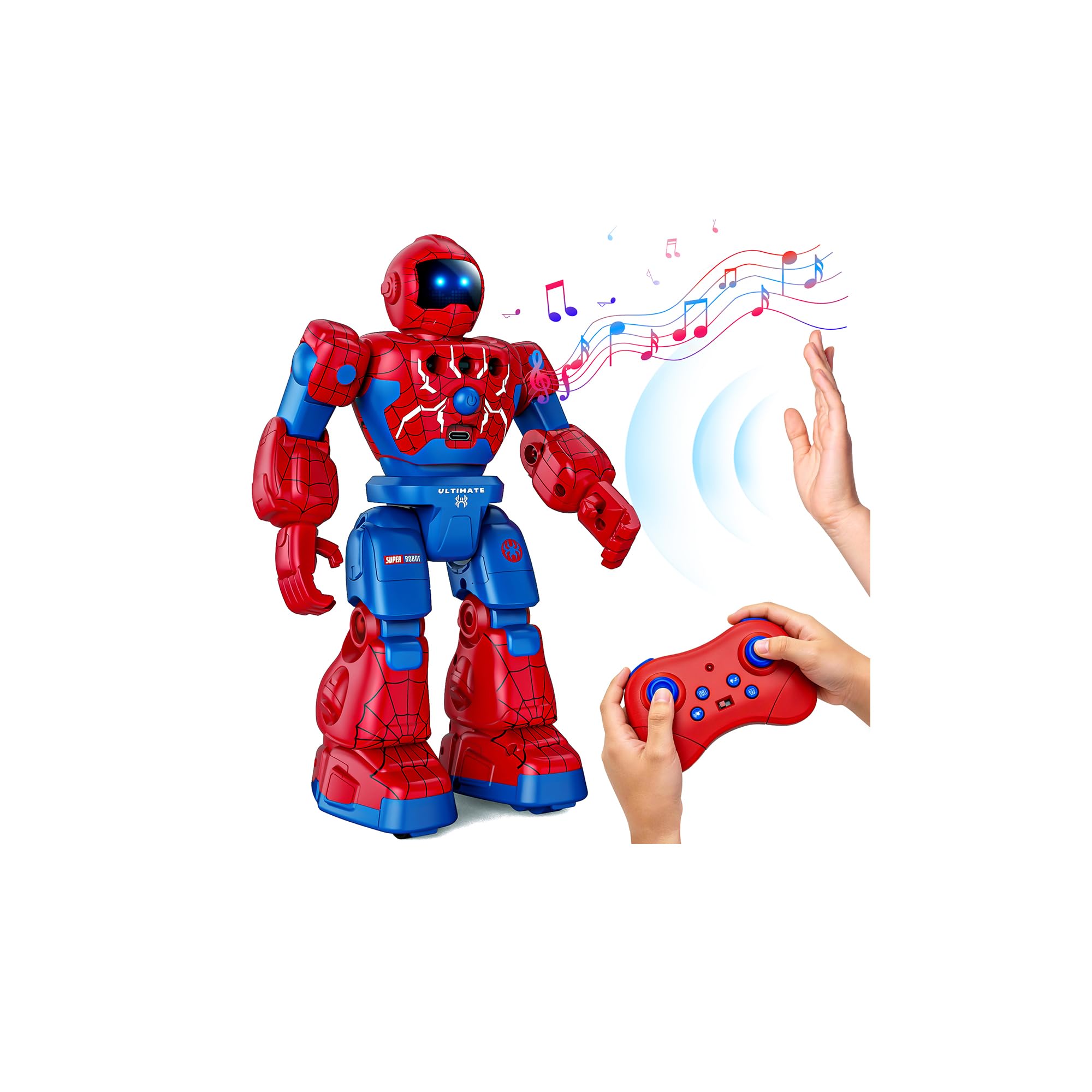 Spider Robot Toys for Kids - Gesture & Remote Control Programmable Robot | 2.4GH