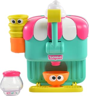 Toomies Foam Cone Factory - Ice Cream Bath Toy, Toddler Bath Toys 18M+ | Ice Cream Foam Maker Bath Toy - Toomies Bath Toys, Bath Bubble Machine, Kids Bath Toys, Fine Motor Skills