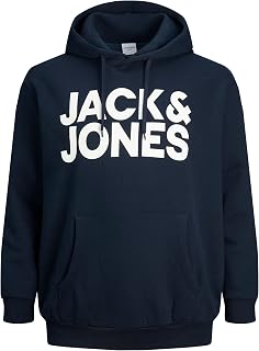 JACK & JONES Male Kapuzenpullover Logo Kapuzenpullover