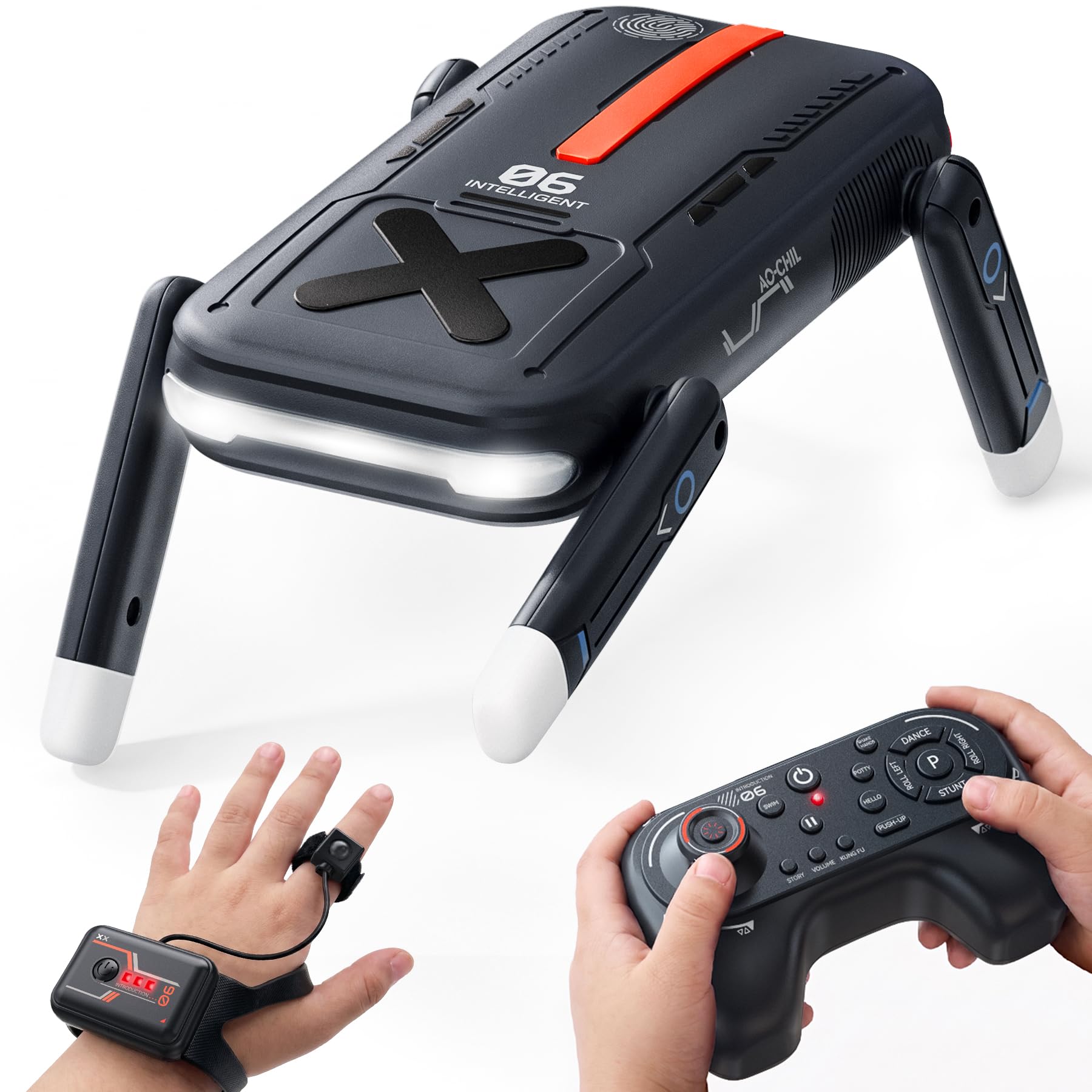 Ruko R1 Mini Robot Dog, 4-Way Stunt Flip & Self-Righting Robot Toys for Kid | Ge