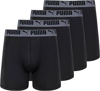 Puma Active Stretch Men's Boxer Shorts Pack of 4