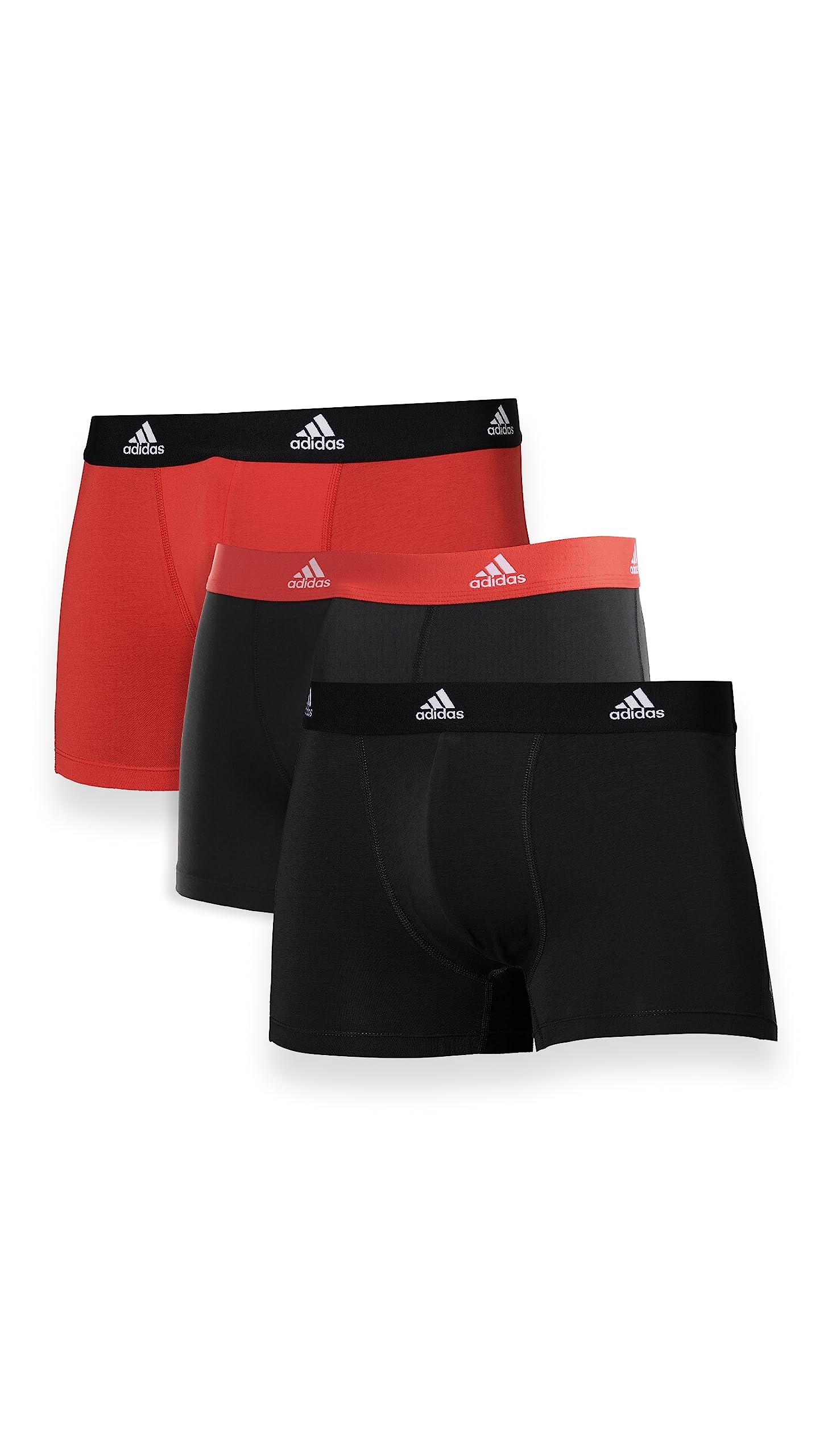 Adidas Microfiber Boxer Briefs Underwear Multipack - Athletic
