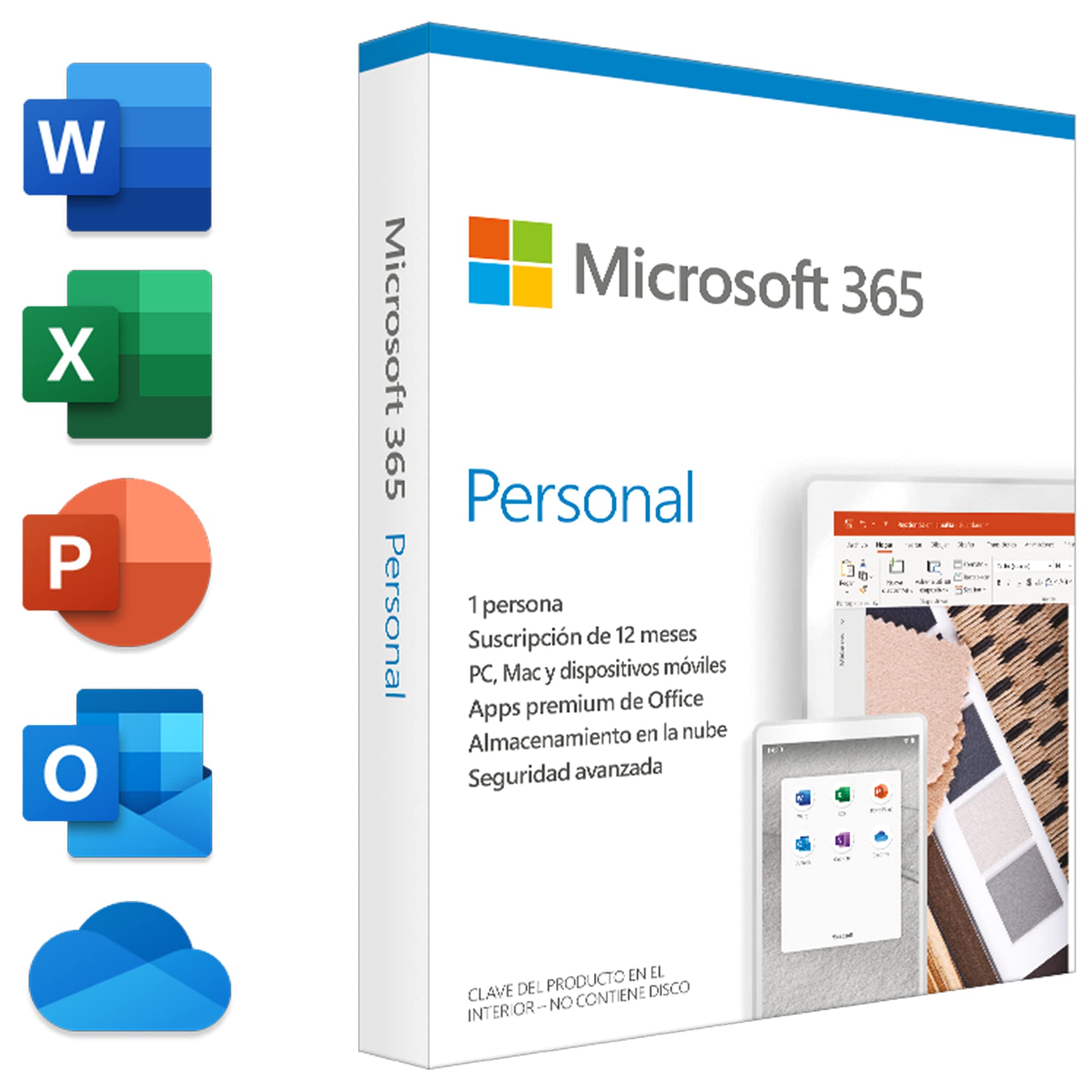 Microsoft 365 Personal | Annual Subscription | For 1 PC or Mac, 1 tablet includi
