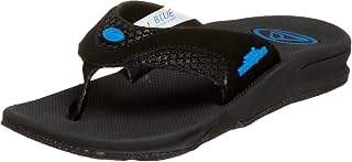 Reef Flip Flops, Fanning Black///White