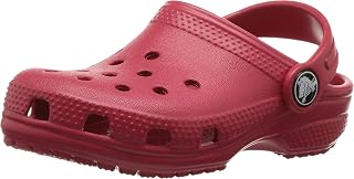 Crocs Kids' Classic LITTLES Clog, Fuchsia Pink, Size 19-20