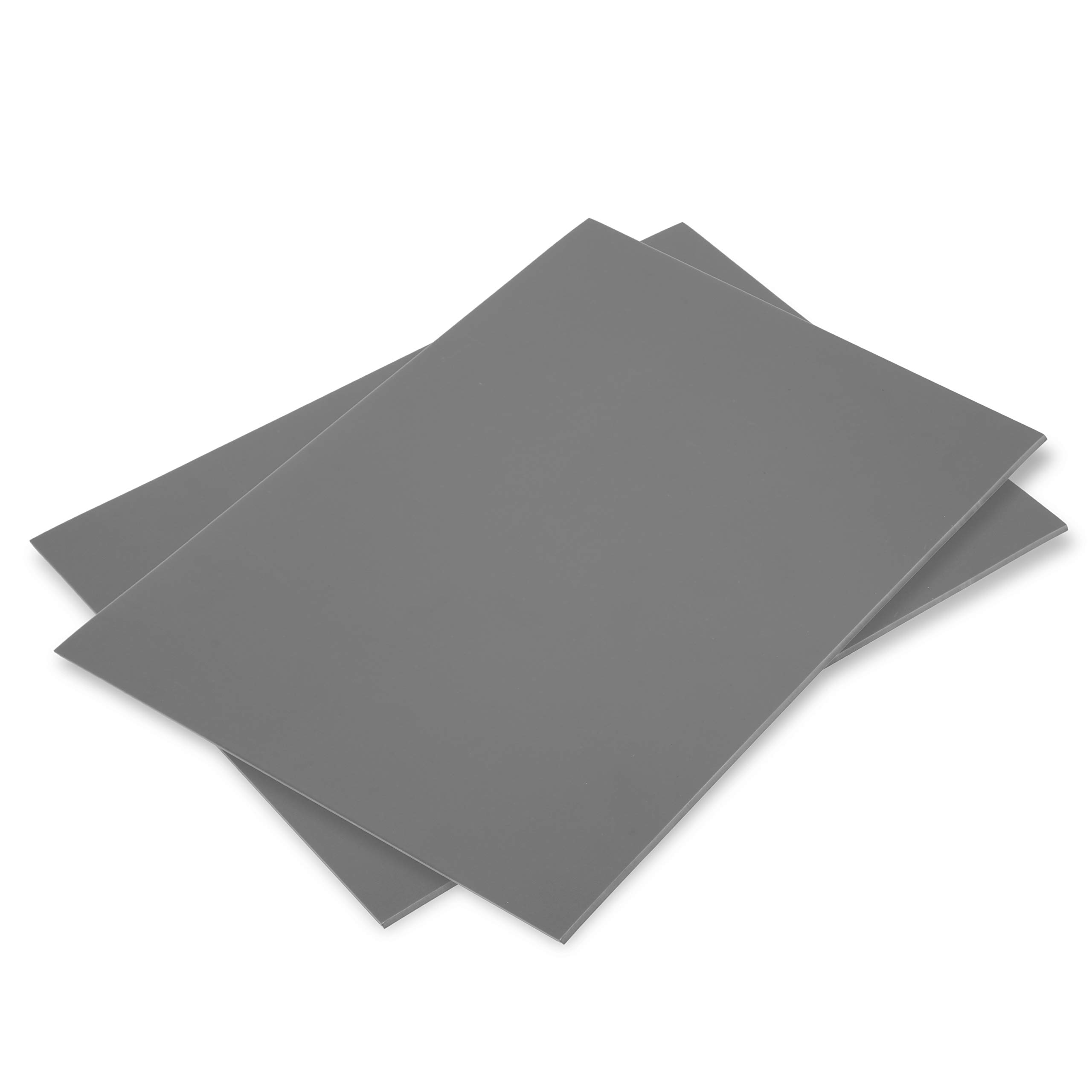2 Pcs 8x10 Soft Linoleum Carving Block, Linocut Block for Printmaking, Gray | En