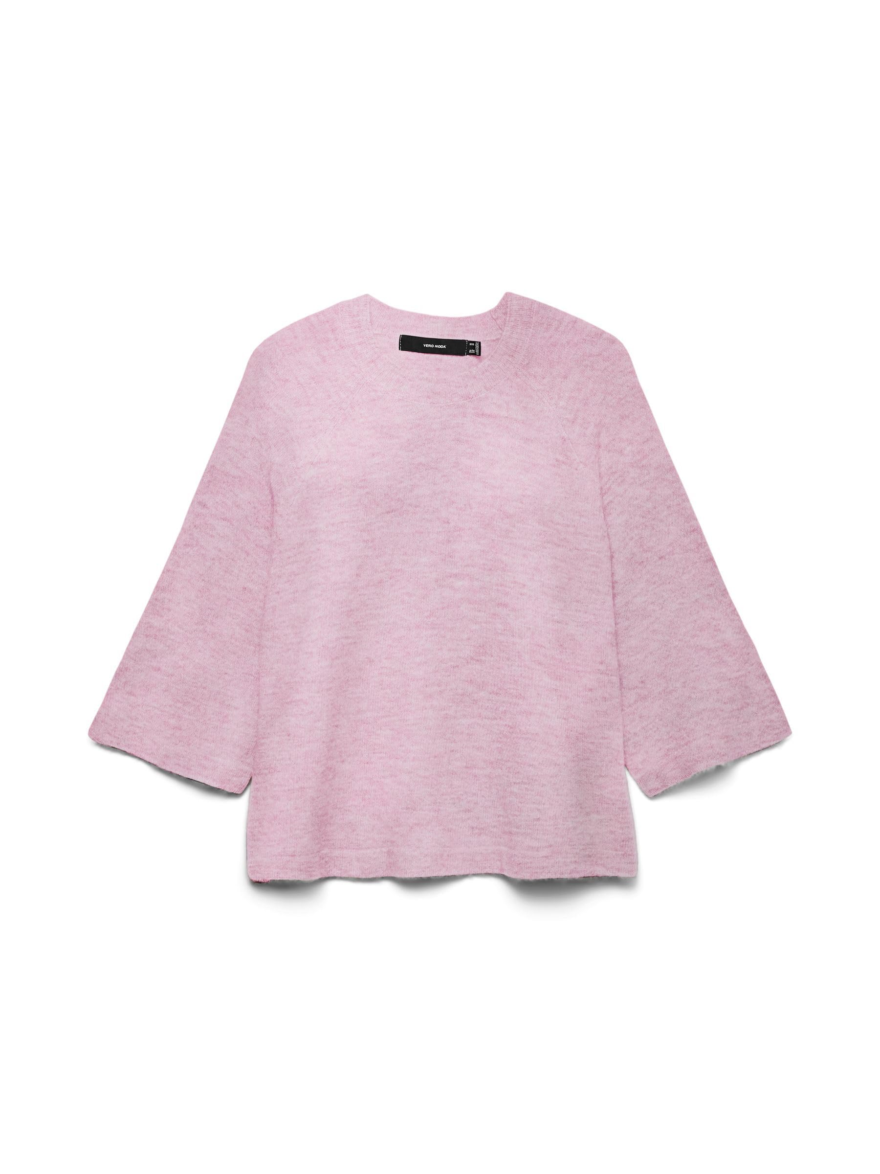 VERO MODA Vmlefile 3/4 O-Neck Pullover Noos Vmlefile Noos - Women's 3/4 Pullover