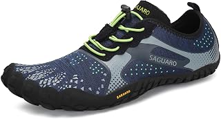 SAGUARO Unisex Barefoot Shoes Minimalist Five Toe - Lightweight and Zero Drop Sole Running Gym Hiking Gr.36-48