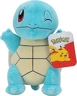 Pokémon Official & Premium Quality 8-inch Squirtle Plush | Adorable, Ultra-Soft, Plush Toy, Perfect for Playing & Displaying - Gotta Catch ‘Em All