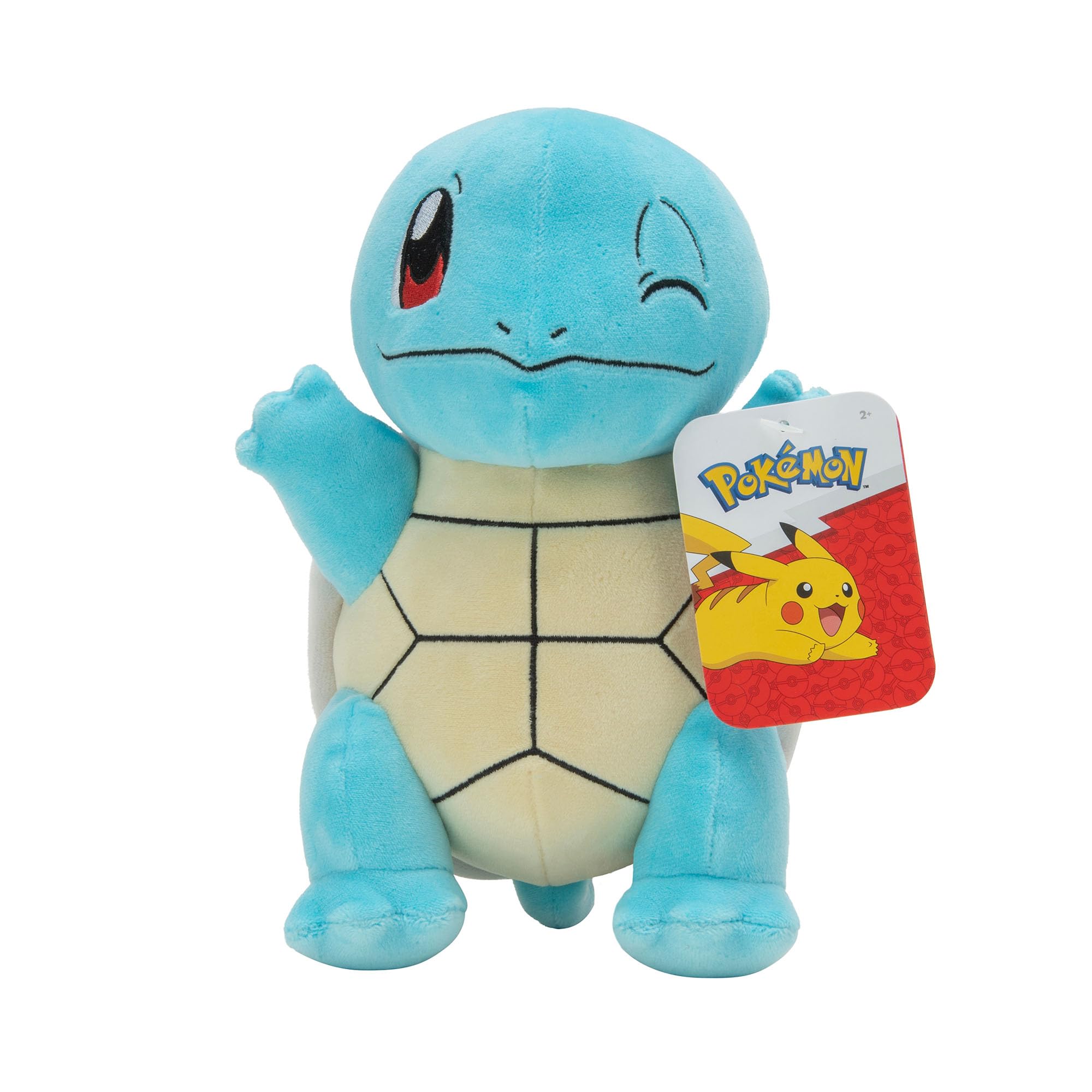 Pokémon Official & Premium Quality 8-inch Squirtle Plush | Adorable, Ultra-Soft,