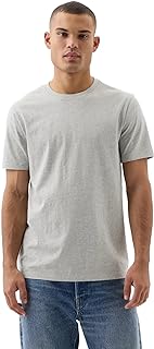 GAP Men's V-Everyday Soft Crew Stripe T-Shirt