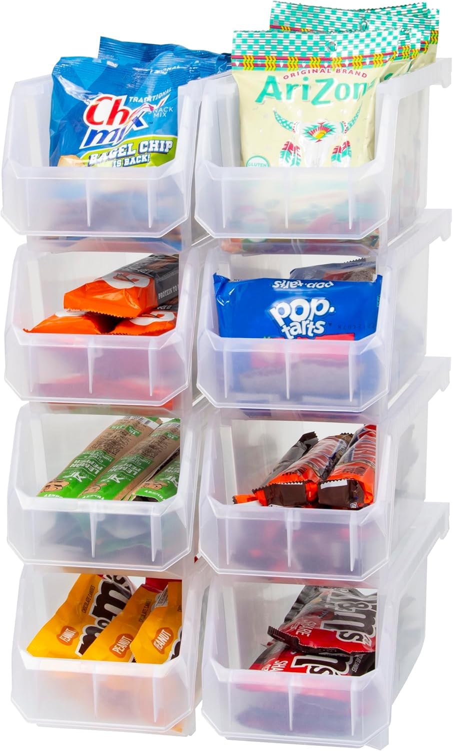 ReadySpace Plastic Containers for Organizing and Storage Bins for Closet, Kitche