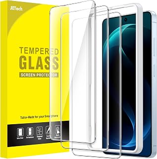 JETech Screen Protector for Samsung Galaxy S26 Ultra, 3-Pack | 9H Tempered Glass, HD Clear, Anti-Scratch Protection, Easy Installation Tool
