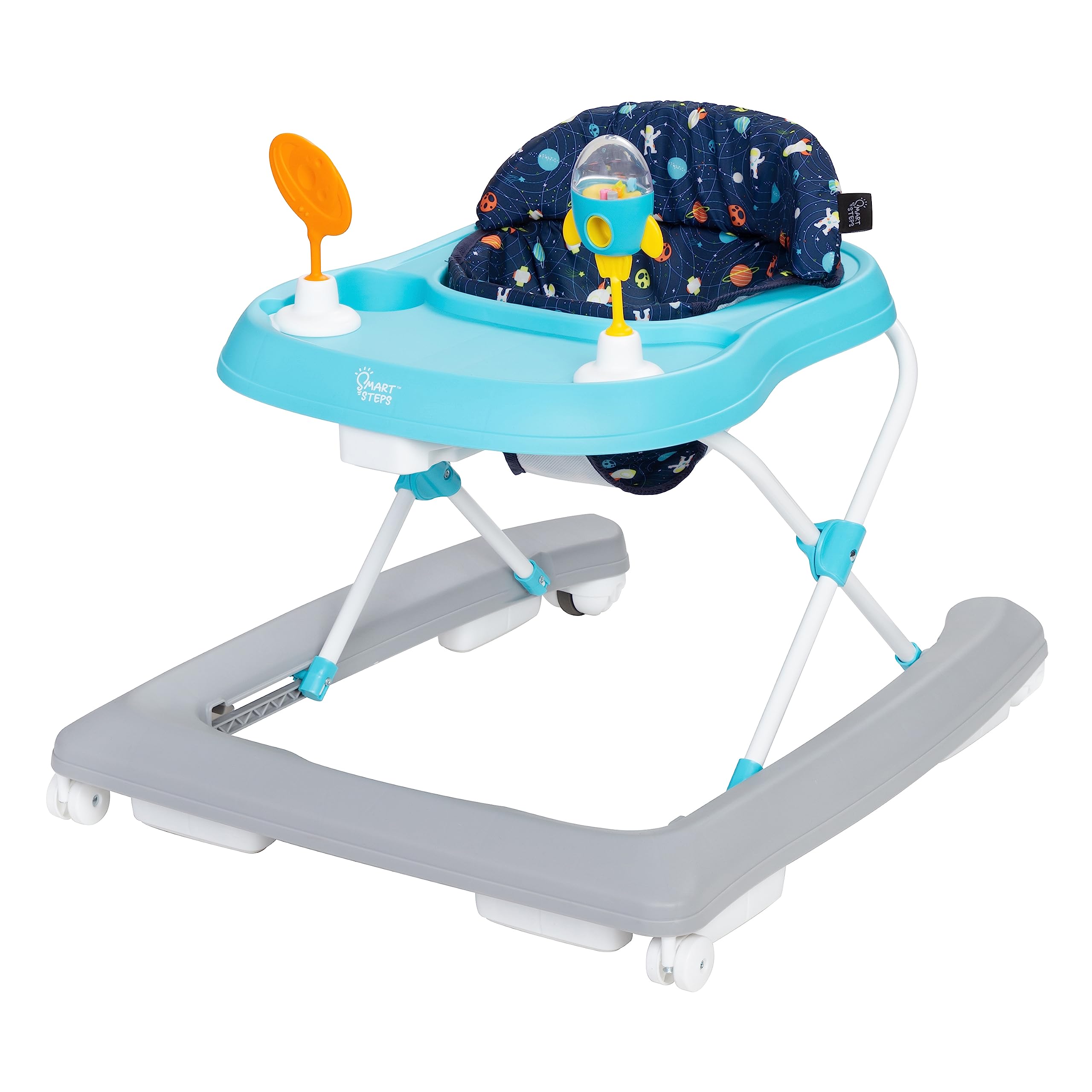 Smart Steps Trend Activity Walker and Entertainer with Removeable Toys, Large Tr