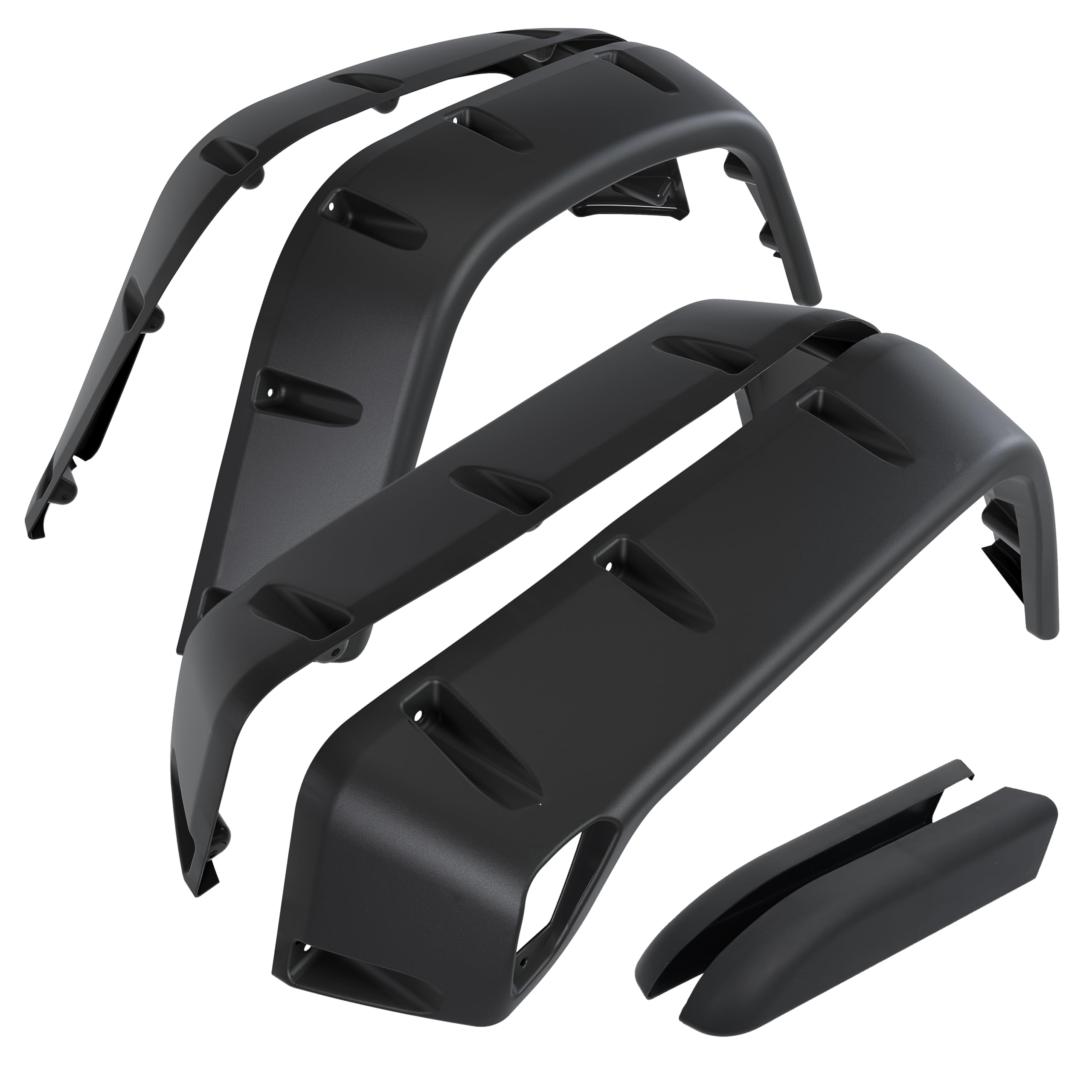 ALMULOO Fender Flares Compatible with 1997-2006 Jeep Wrangler TJ LJ | Compatible