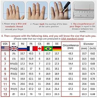 Set of 2 Princess Cut Cubic Zirconia Rings Female Luxury Wedding Rings Jewelry Accessories