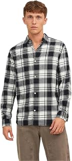 JACK & JONES Jorjoshua Check Shirt Ls Men's Leisure Shirt