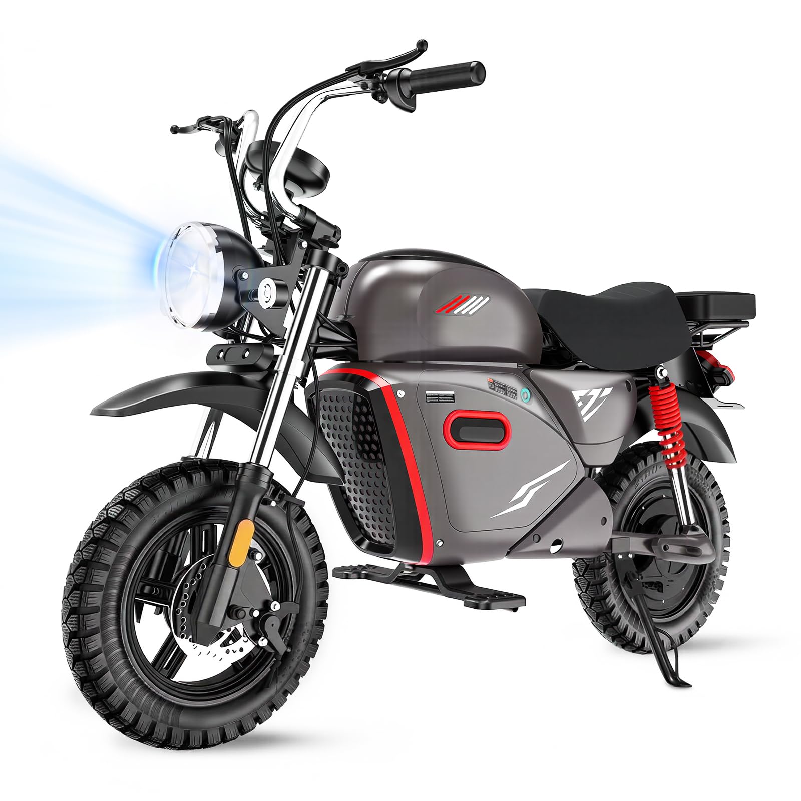 Flydone Y18 4000W Peak Electric Dirt Bike for Adults | 35MPH 60+ Miles Range, 48