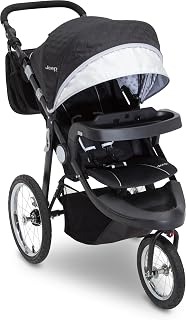 Jeep Cross-Country Sport Plus Jogging Stroller by Delta Children, Charcoal Galaxy