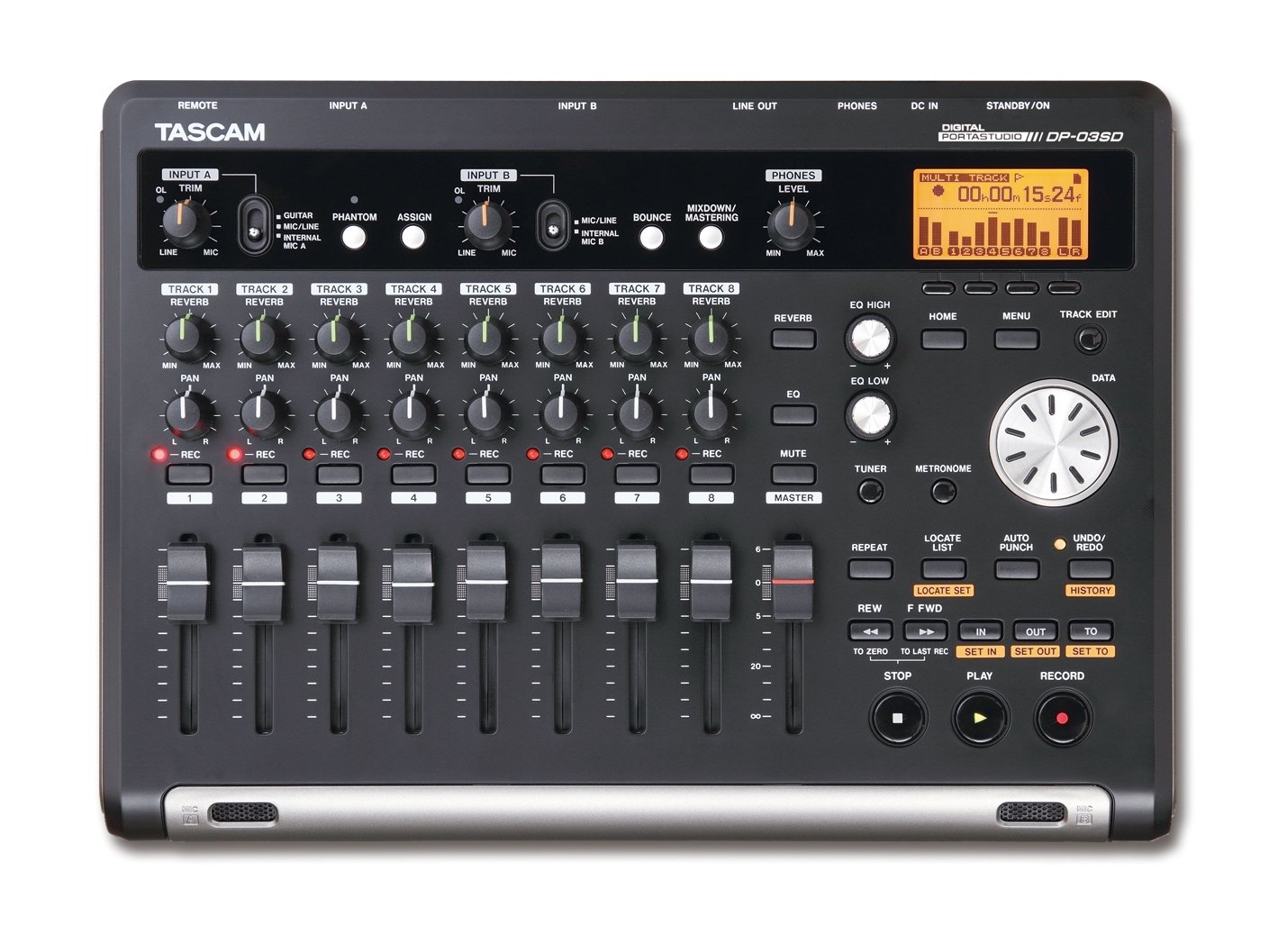 TASCAM DP-03sd 8-Track Digital Portastudio