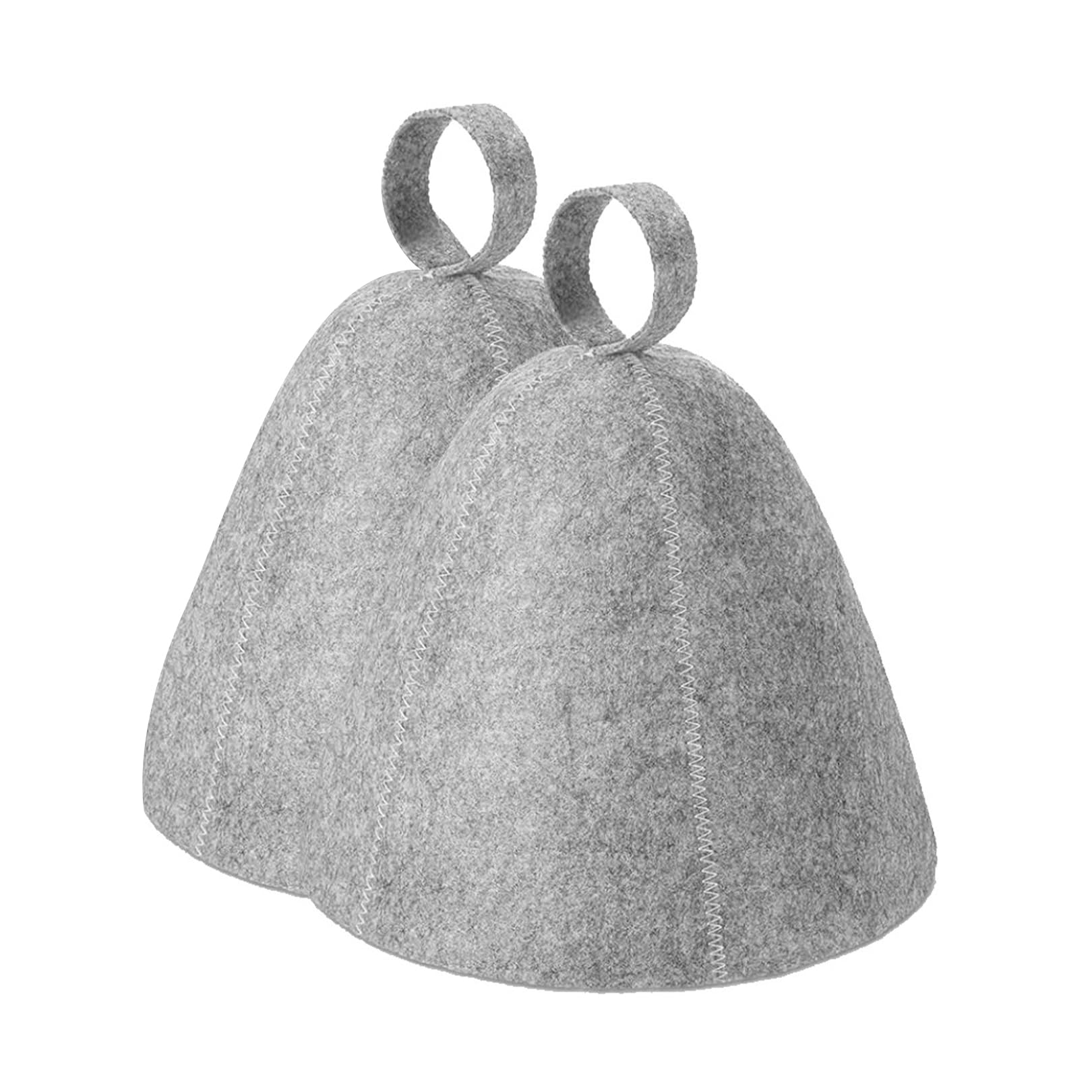 couduan 2PCS Sauna Hat for Men Women, Felt Sauna Hats Accessories,Steam Cap | Fe