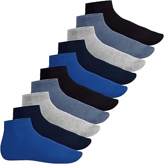 Footstar EVERYDAY! 10 Paar Damen Herren Quarter Socken Kurzsocken Kurze Baumwoll Socken