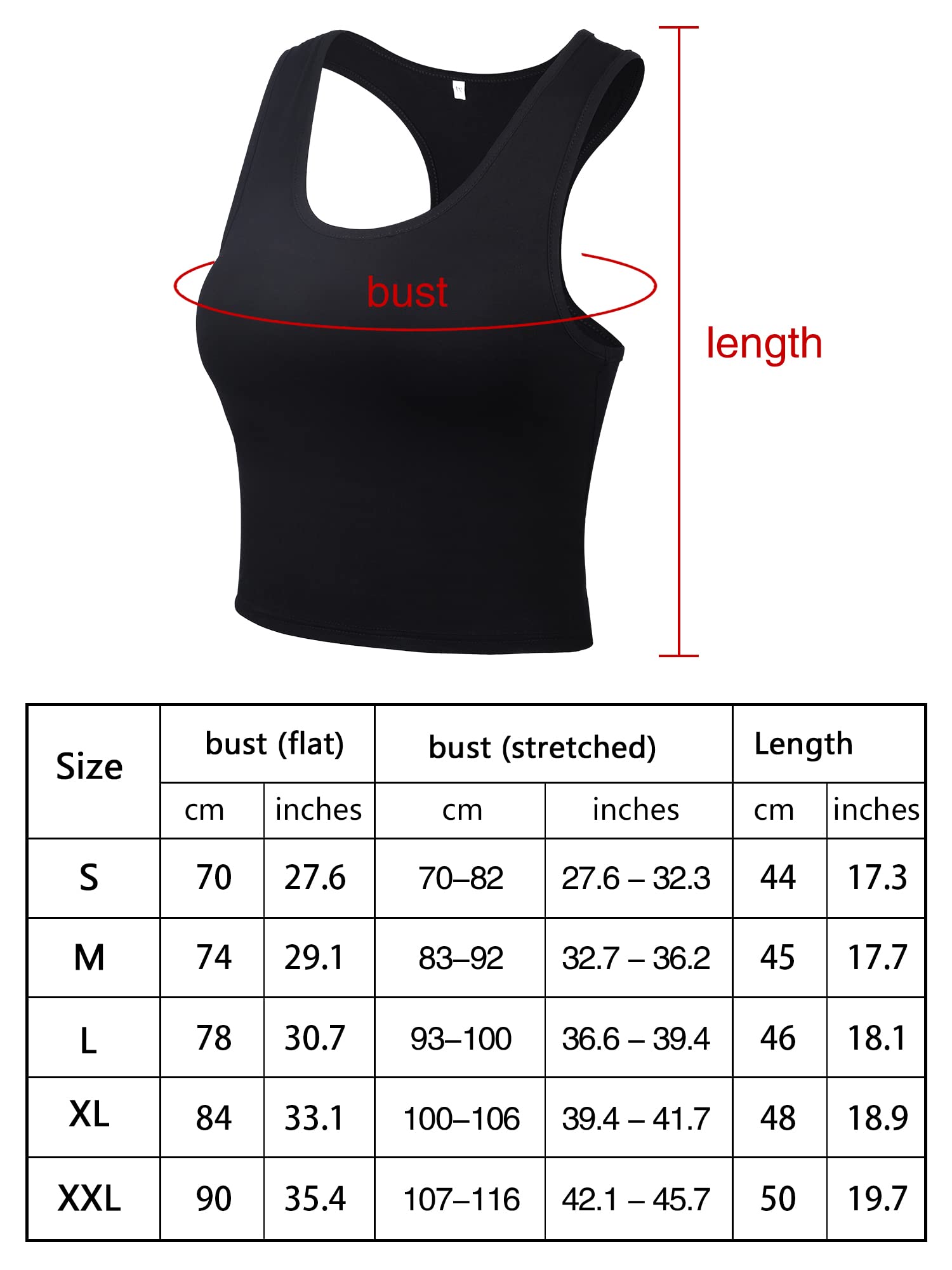 BOAO Basic Women's Basic Crop Top