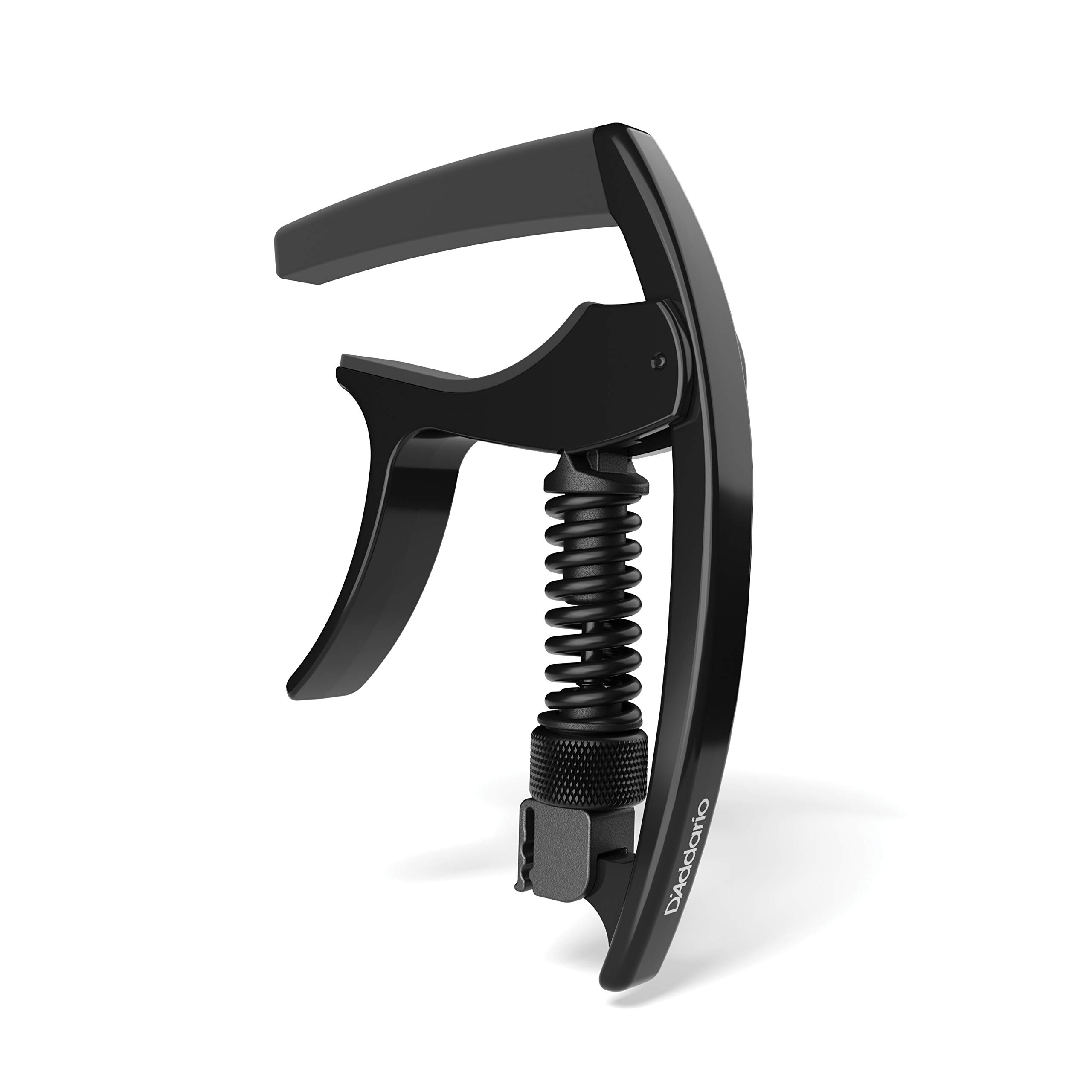 D'Addario NS Tri-Action Guitar Capo, Black | D'Addario capos provide secure, buz
