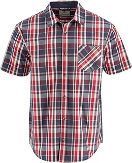 Legendary Whitetails Poplin Men's Short Sleeve Button Down Shirt