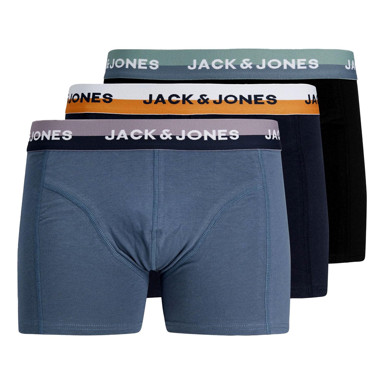 JACK & JONES Noos Men's 3 Pack Boxer Briefs