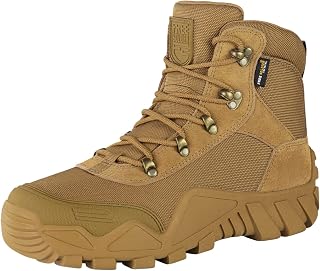 FREE SOLDIER Men's Boots Tactical Combat Boots Outdoor Military Boots Men Hiking Hunting Work Army Training Combat Boots