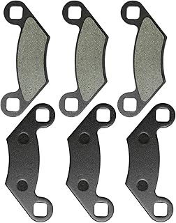 Hoypeyfiy Brake Pad Kit for Polaris Sportsman 570 2014-2020 Replaces Part # 2202412 1911171 2203628