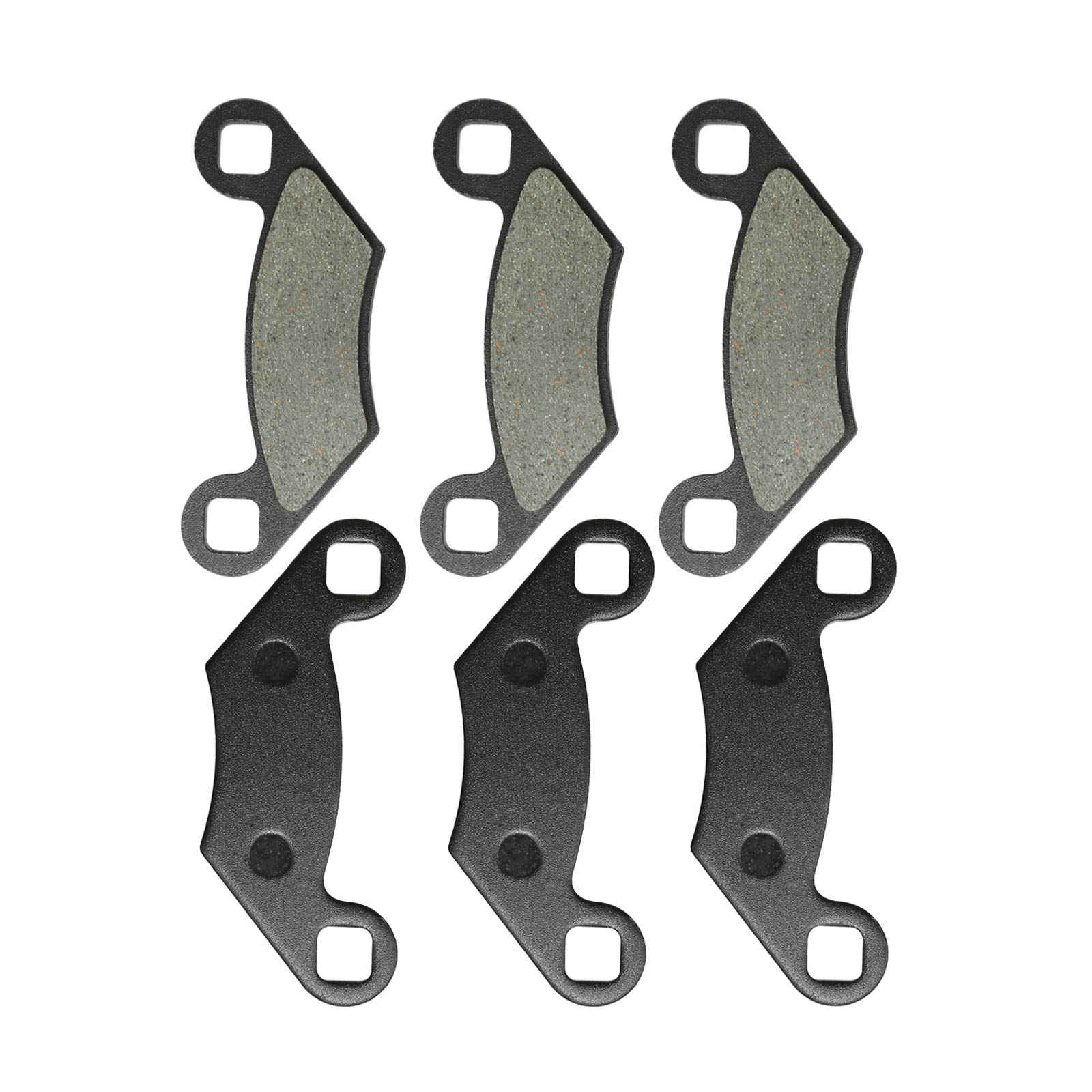 Hoypeyfiy Brake Pad Kit for Polaris Sportsman 570 2014-2020 Replaces Part # 2202