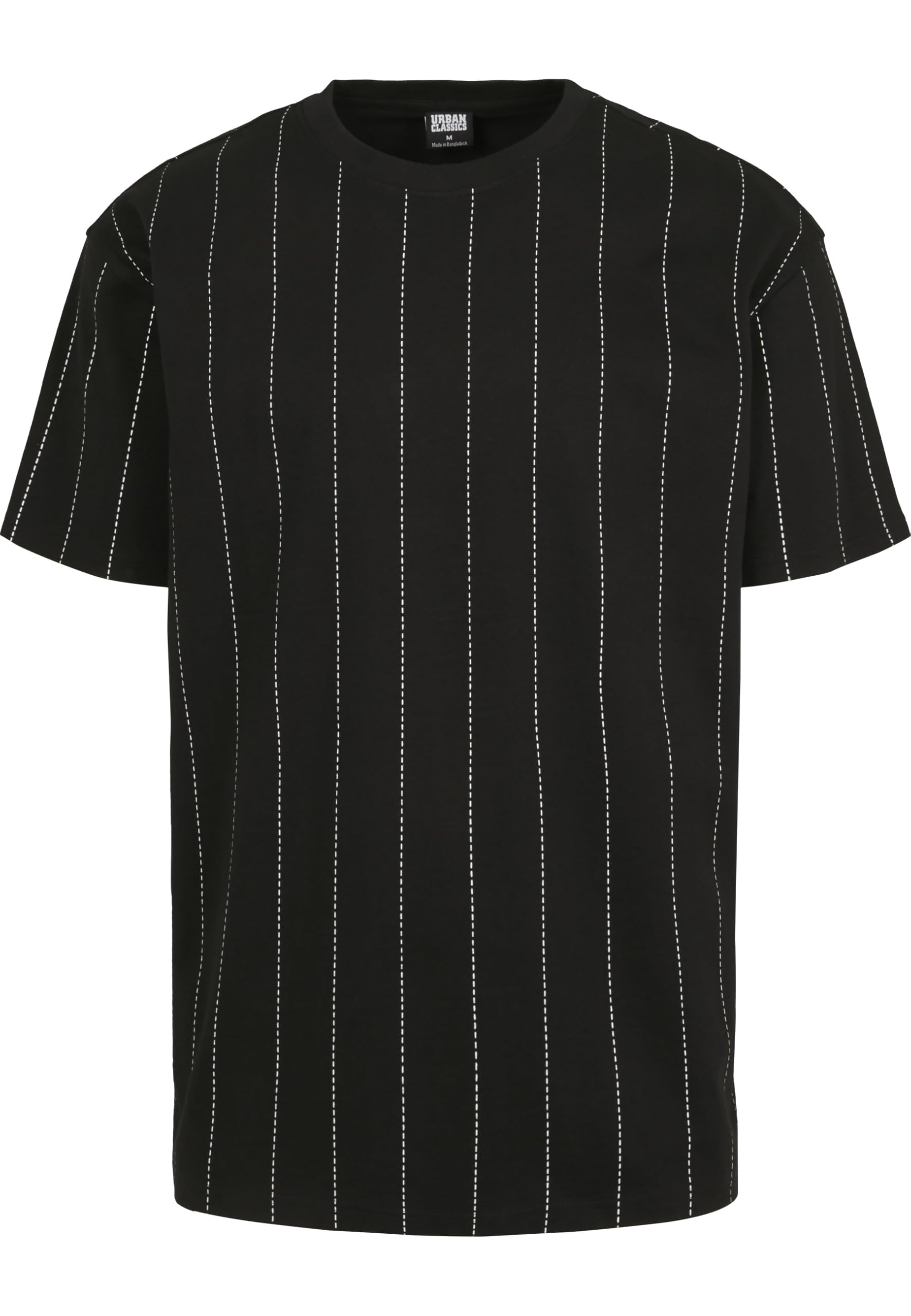 Urban Classics - Oversized Pinstripe Shirt Black - L