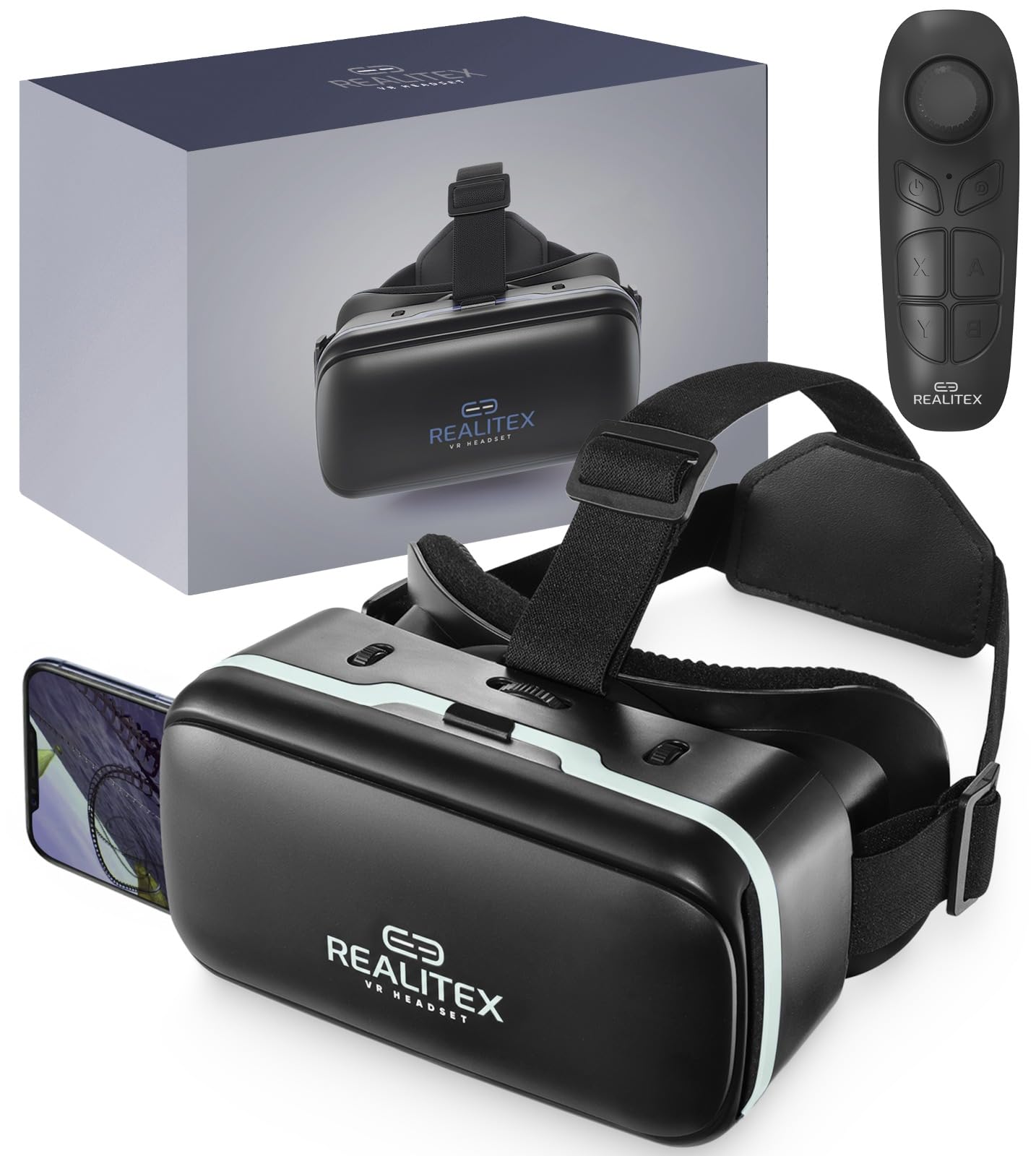 3D VR Headset for Kids + Android Remote - for iPhone & Android Phones | with 3D 