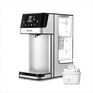 Philips 3100 Series Hot Water Dispenser with Taste+ Filtration, Filtered Hot Water in Seconds, Reduces Chlorine and Limescale, No Installation Required