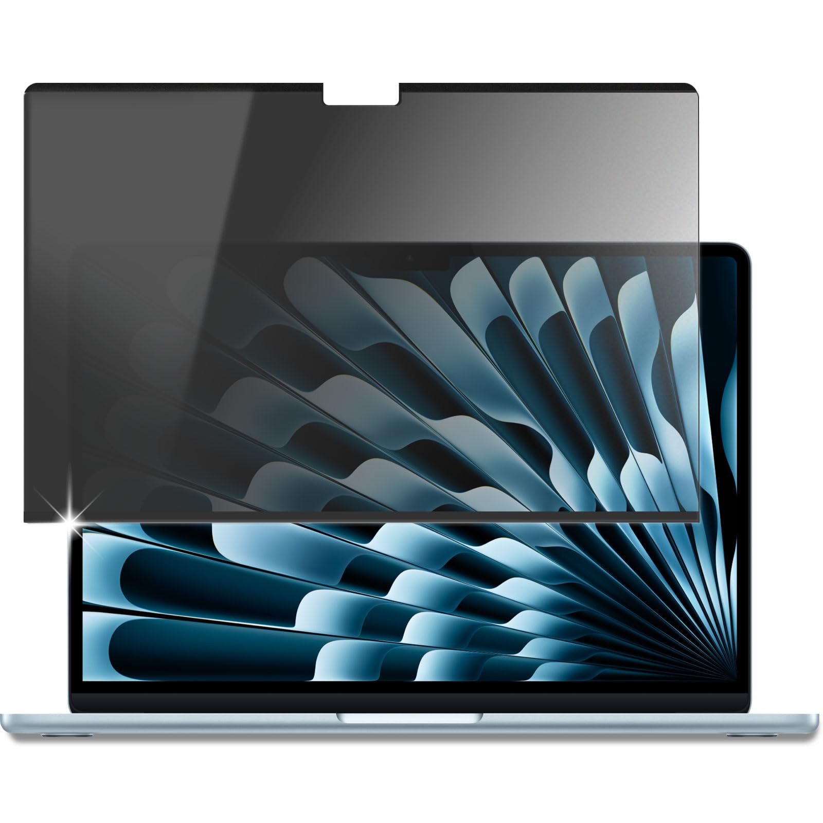 Lifeinnotech Anti-Peeping Filter for MacBook Air 13.6 2025 M4 M3 M2 Magnetic Ant
